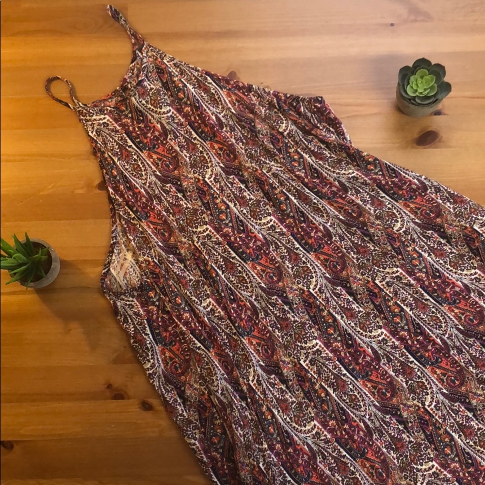 American Eagle • Paisley High Neck Dress